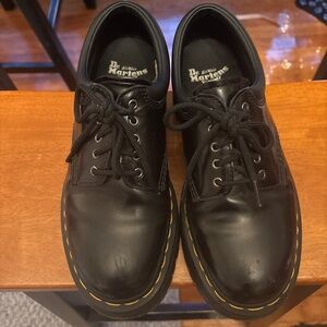 Doc Marten 8053 Leather Platform Casual Shoes - Size 9 US L / 41 EU